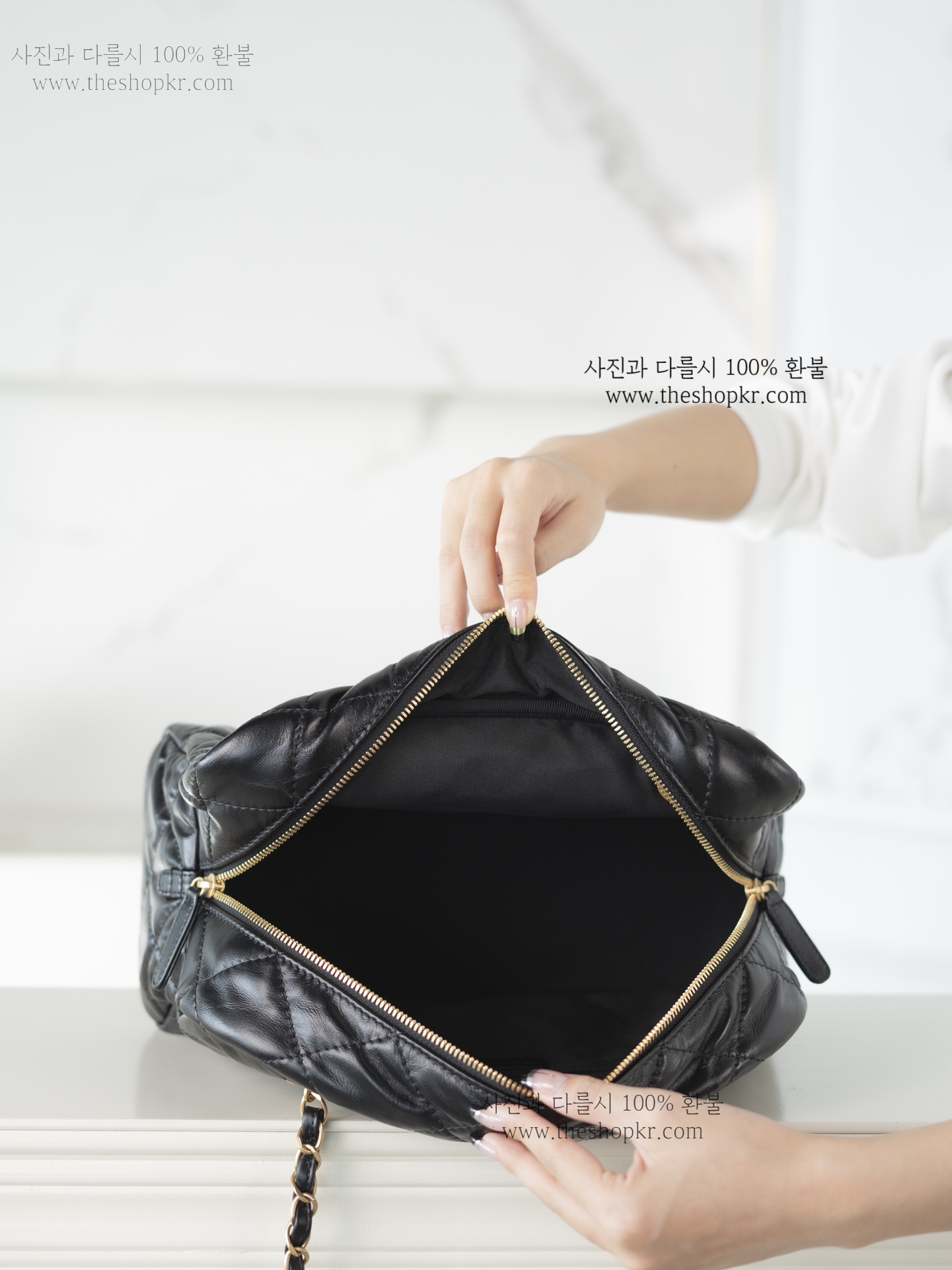 (펜더) 샤넬 24A 맥시 볼링 백
