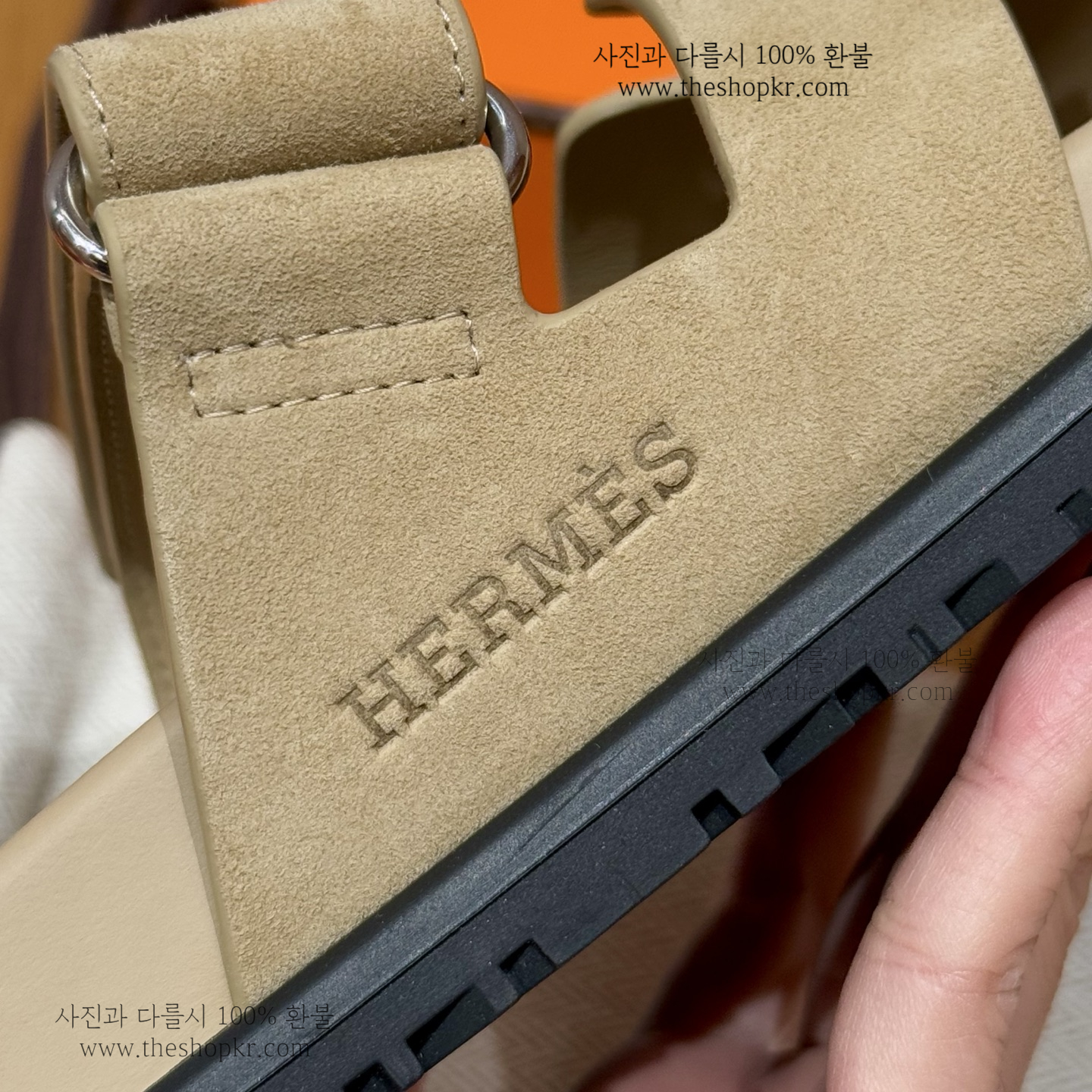 (찡댄) 에르메스 시프레 여성 샌들