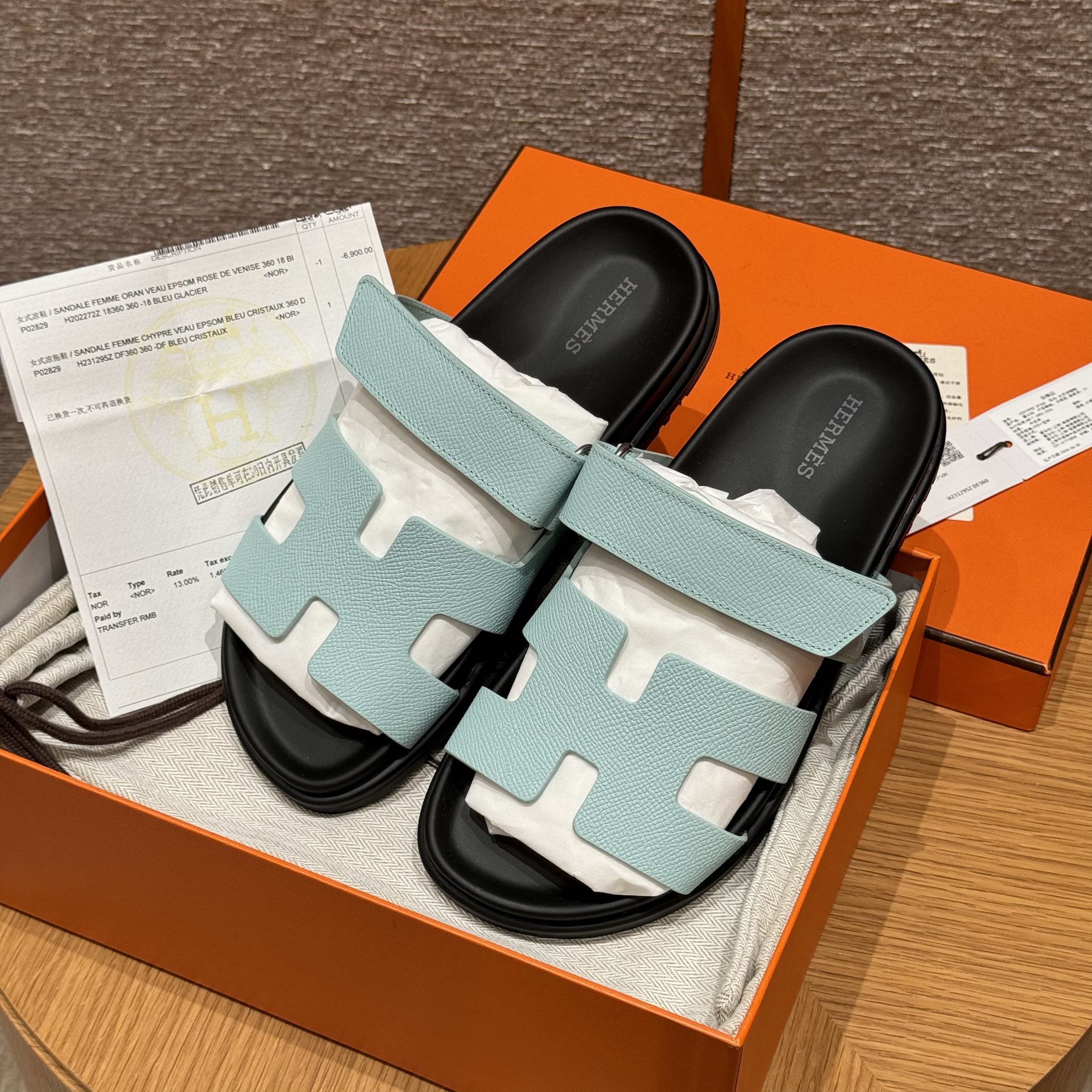 (찡댄) 에르메스 시프레 여성 샌들