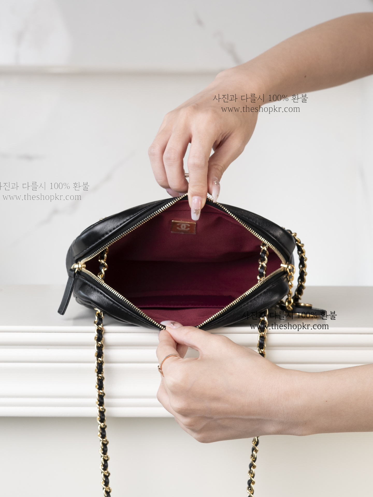 (펜더) 샤넬 24K 미니 카메라 백