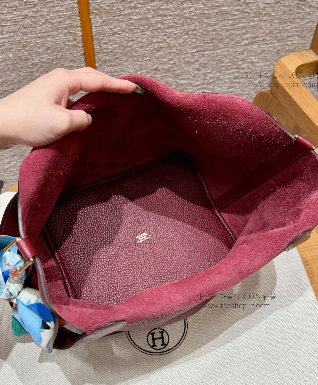 (찡댄) 에르메스 피코탄 22 토트 백