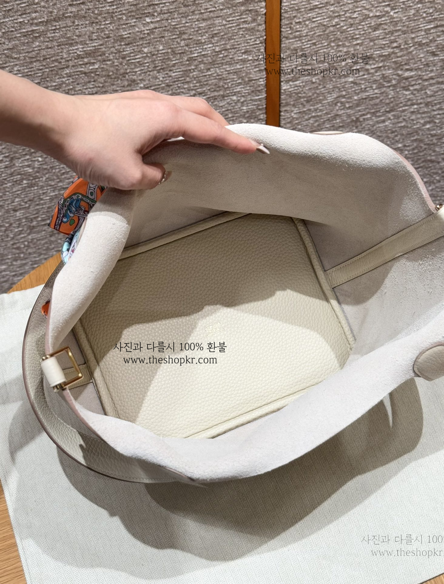 (찡댄) 에르메스 피코탄 22 토트 백
