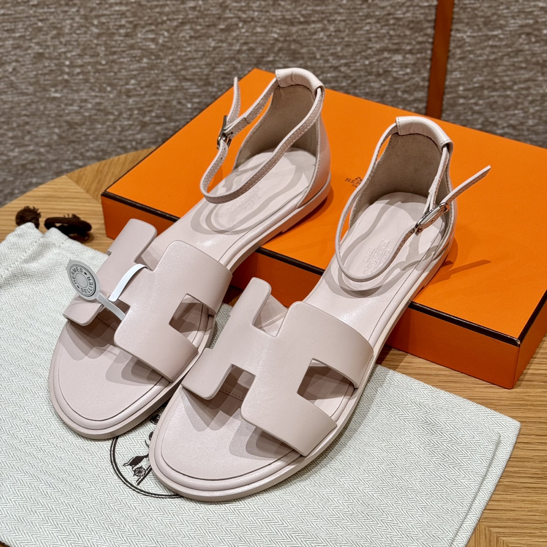 (찡댄) 에르메스 산토리니 샌들