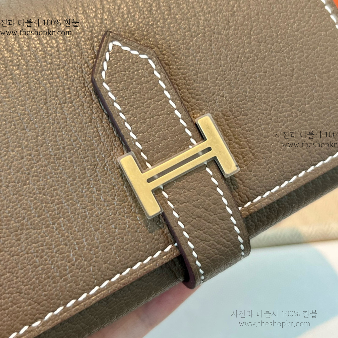 (찡댄) 에르메스 베안 콤비 월렛