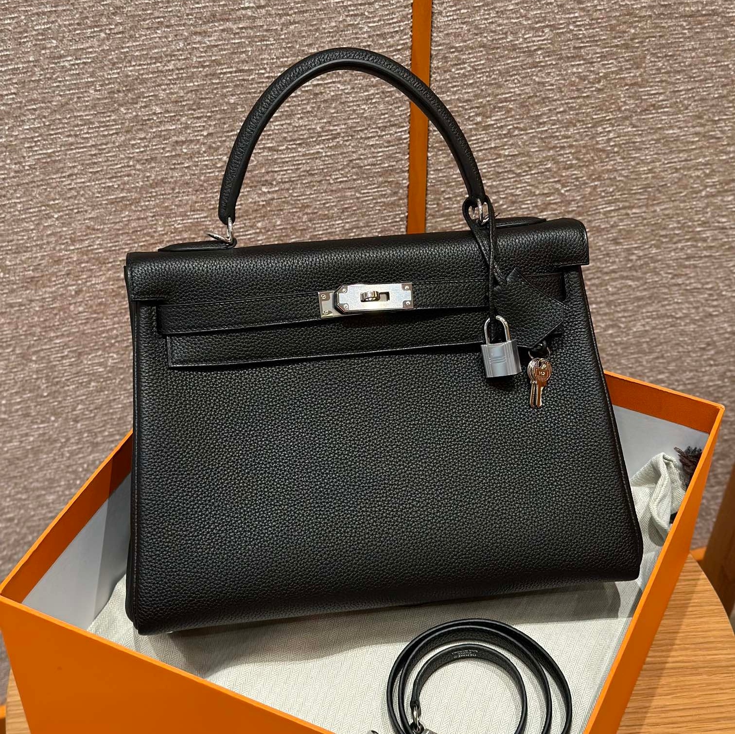 (찡댄) 에르메스 32 켈리 백