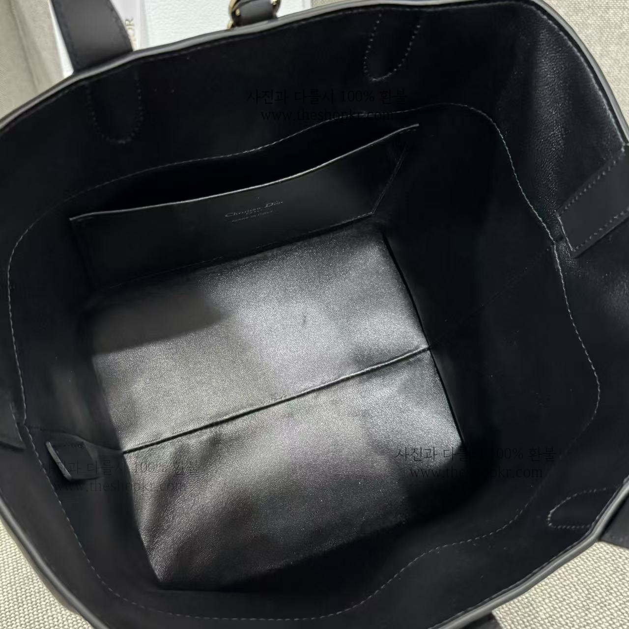 (여왕) 디올 뚜주흐 미듐 버티컬 토트 백