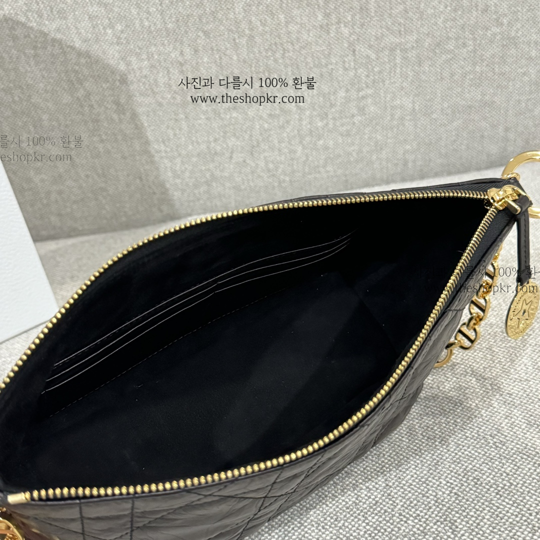 (여왕) 디올 스타 체인 호보 백