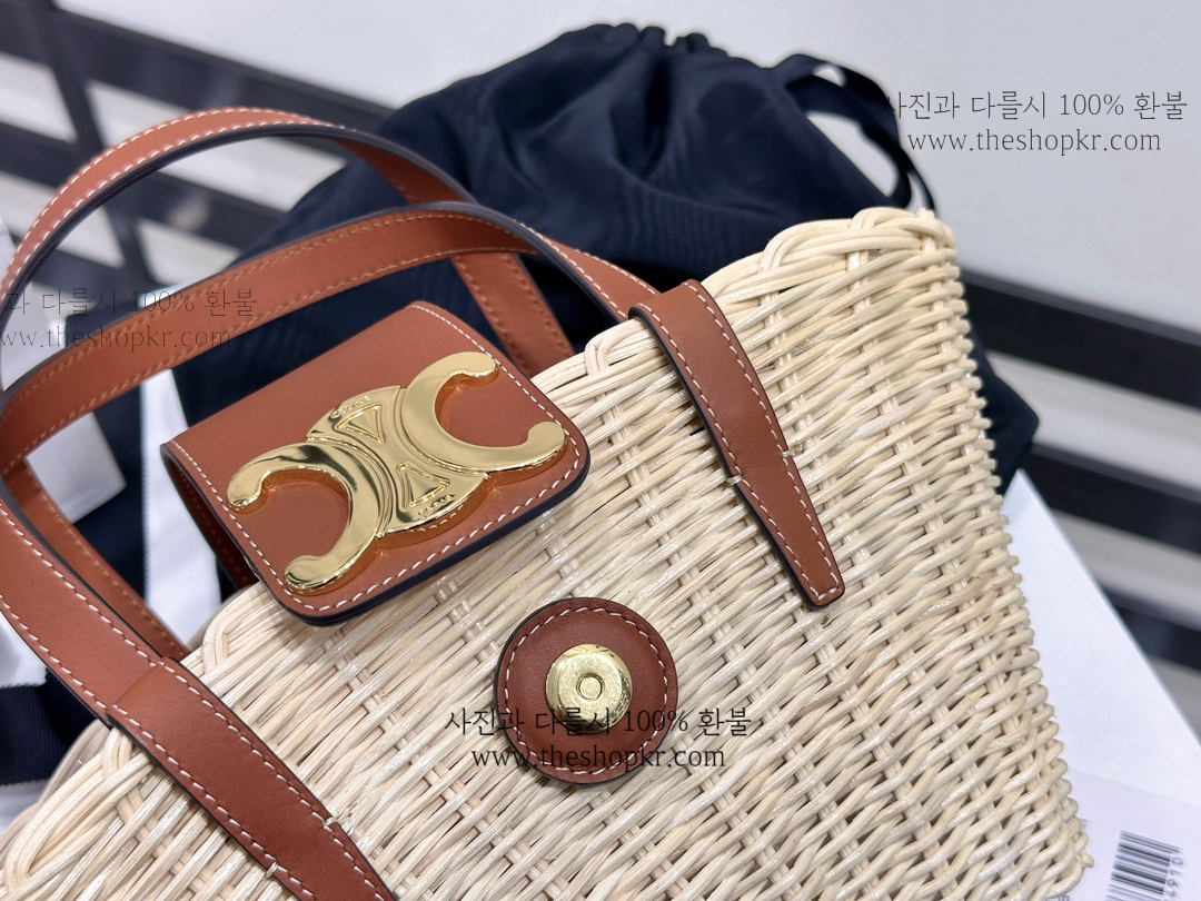 (흰고래) 셀린느 틴 커핀 토트 백