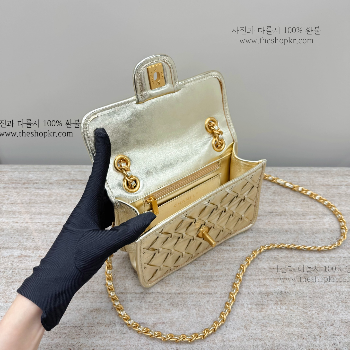 (갓팩토리) 샤넬 미니 체인 플랩 백