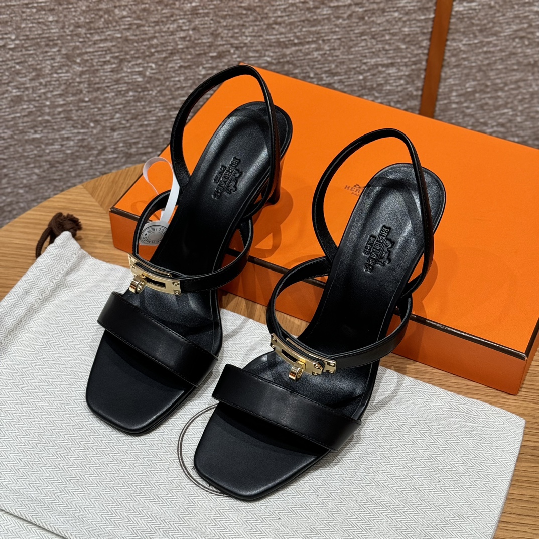 (찡댄) 에르메스 글래머 샌들 힐
