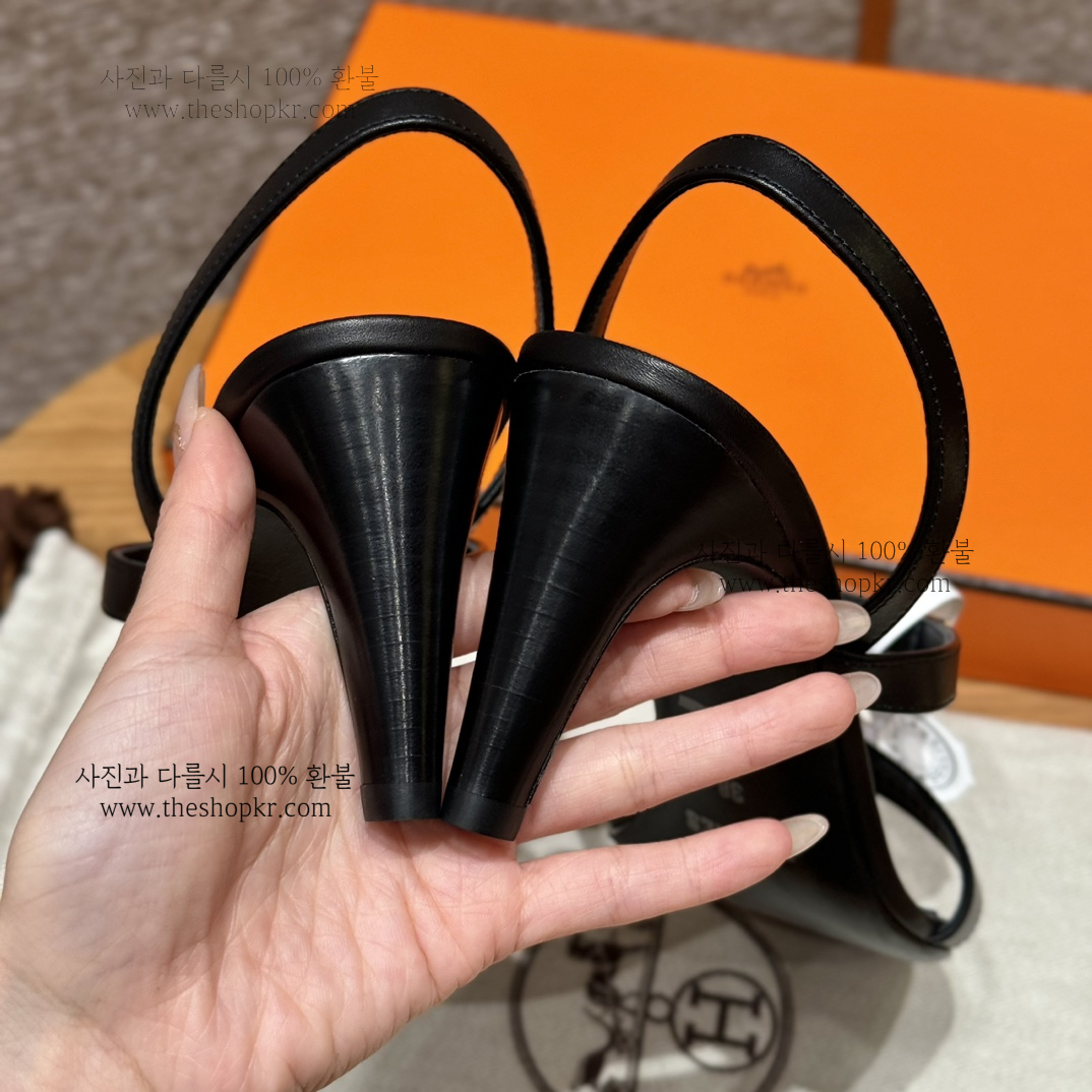 (찡댄) 에르메스 글래머 샌들 힐