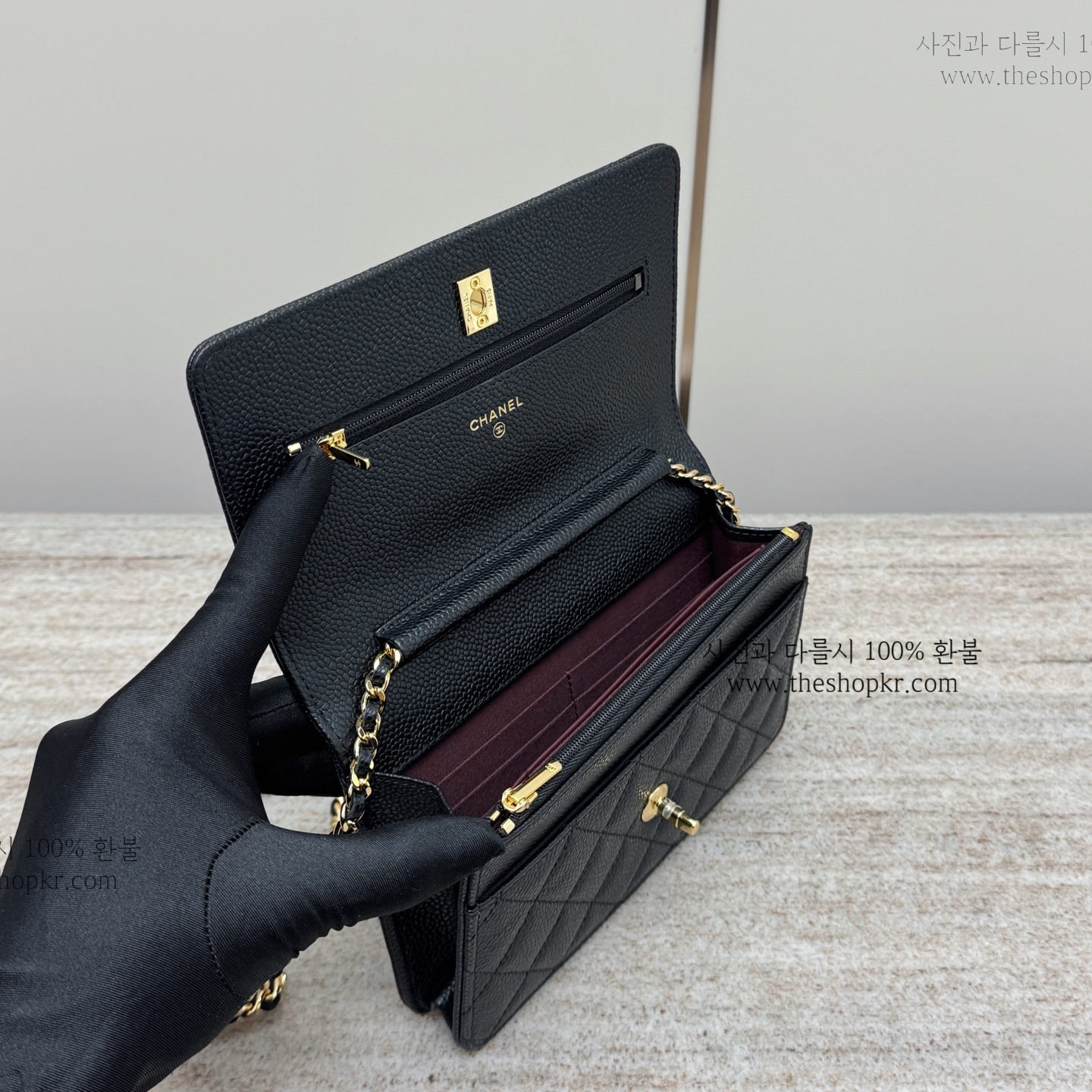 (갓팩토리) 샤넬 24k woc 백