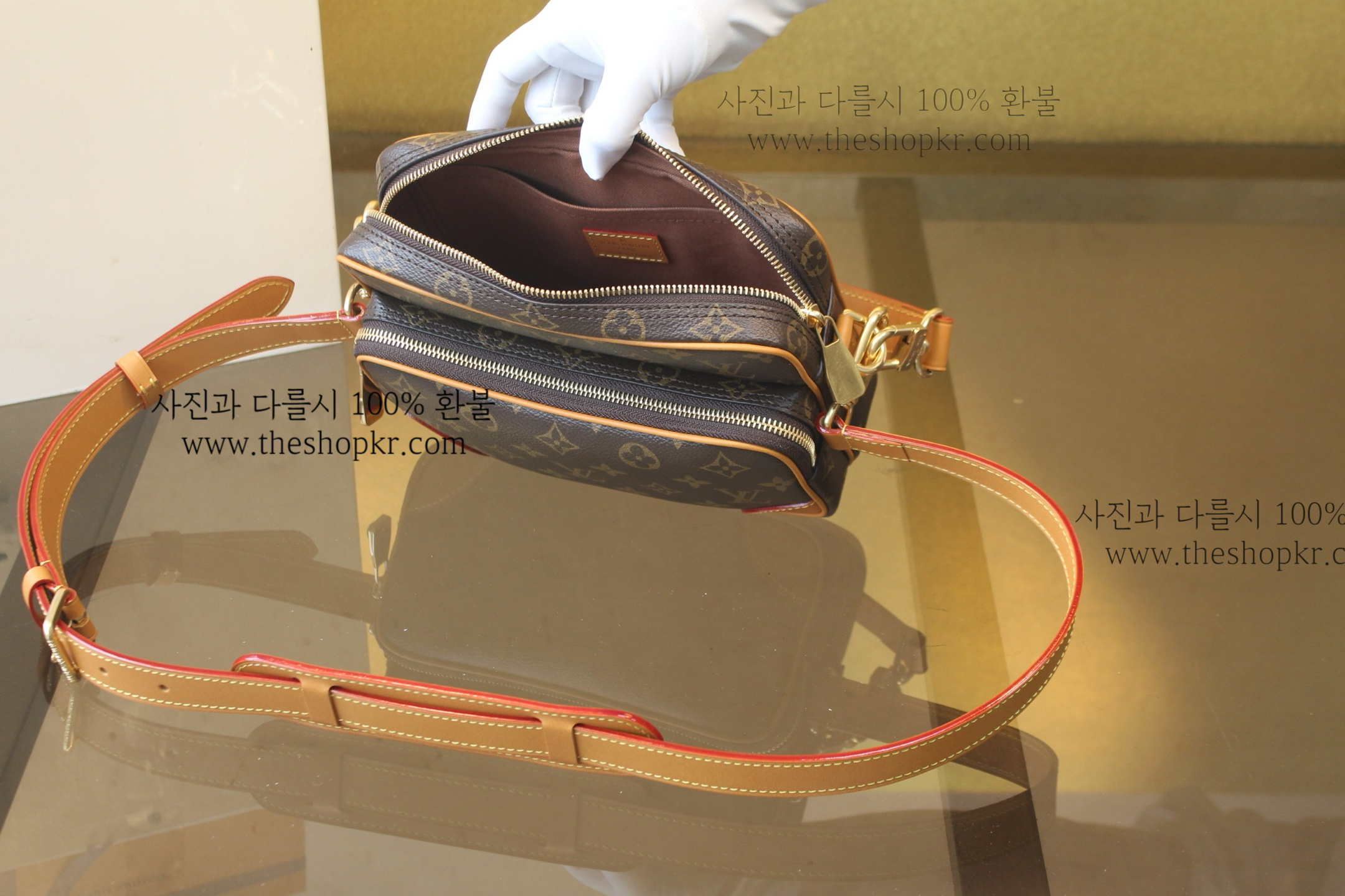 (황벽) 루이비통 닐 크로스 백