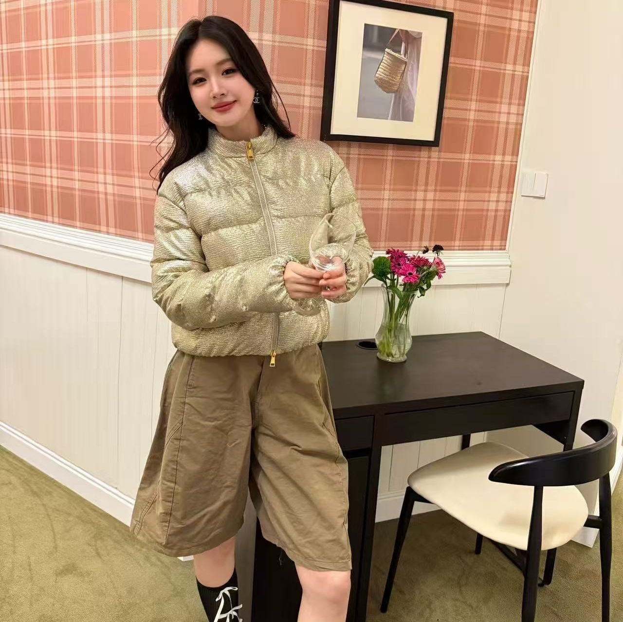 (청운) 몽클레어 다운재킷 파일리스