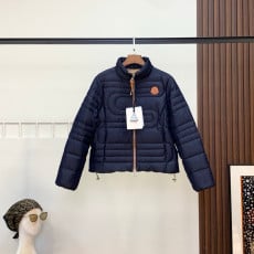 (청운) 스네이크 퀼팅 데님 쇼트 다운 재킷