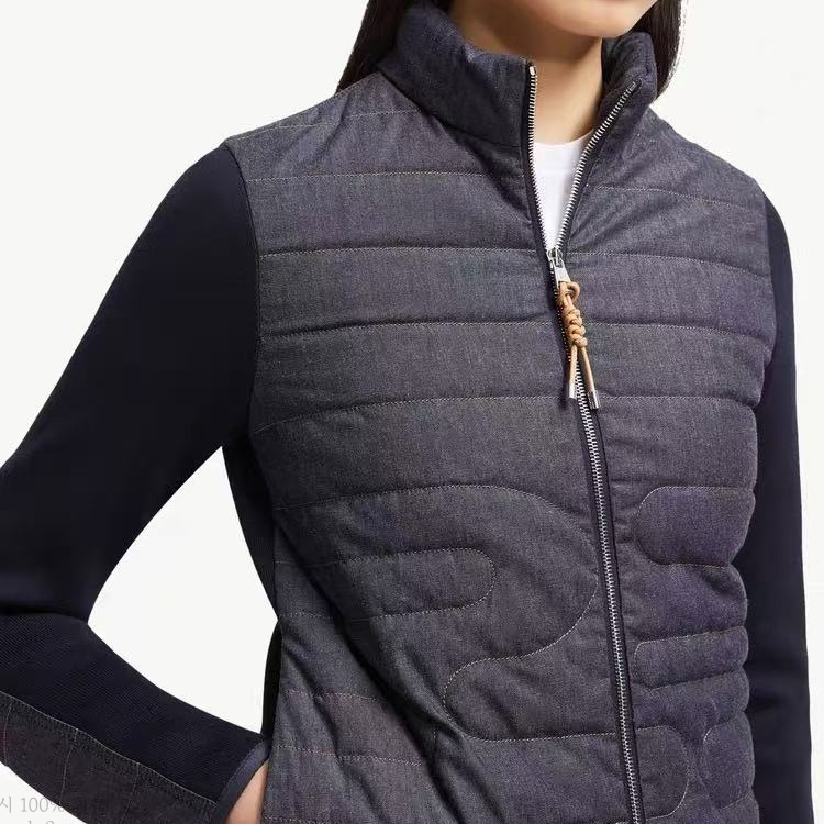 (청운) 몽클레어 패딩 울 가디건