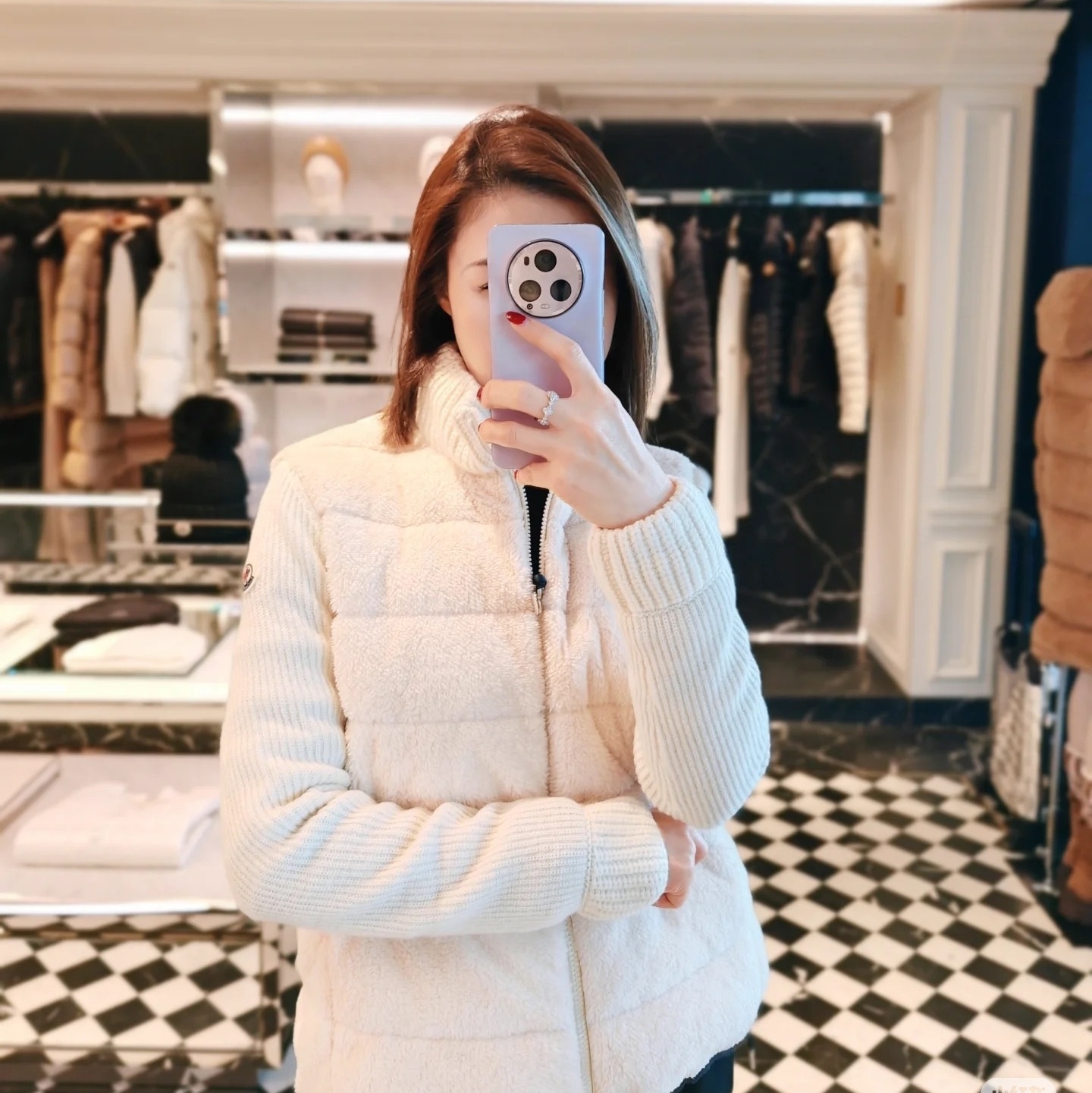 (청운) 몽클레어 포 퍼 다운 가디건