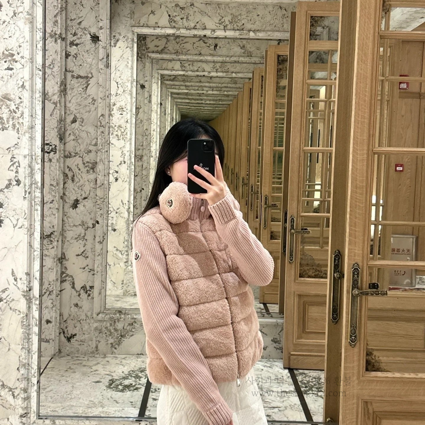 (청운) 몽클레어 포 퍼 다운 가디건